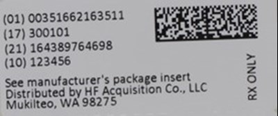 SERIALIZED LABEL - 51662 1635 1 SERIALIZED LABEL